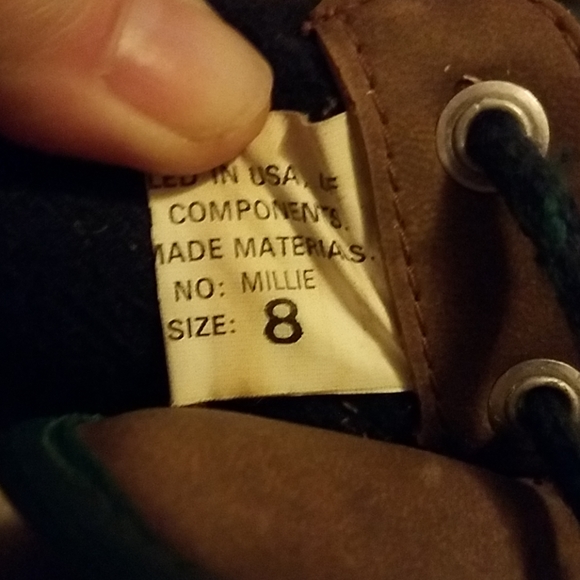 thermolite Shoes Thermolite Insulated Navytan Sz8 Duck Style Shoe